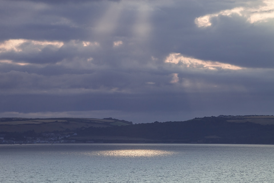 Clouds lighting dramatic