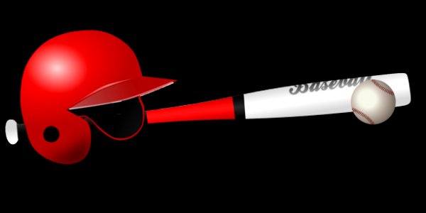 Red Megaphone Baseball Equipment Product Design