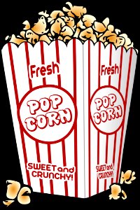 Popcorn Text Food Snack photo