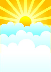 Sky Yellow Daytime Text