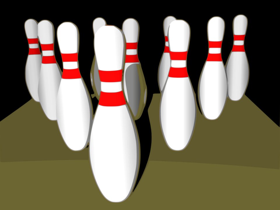 Bowling Pin Bowling Equipment Hand Bowling Ball