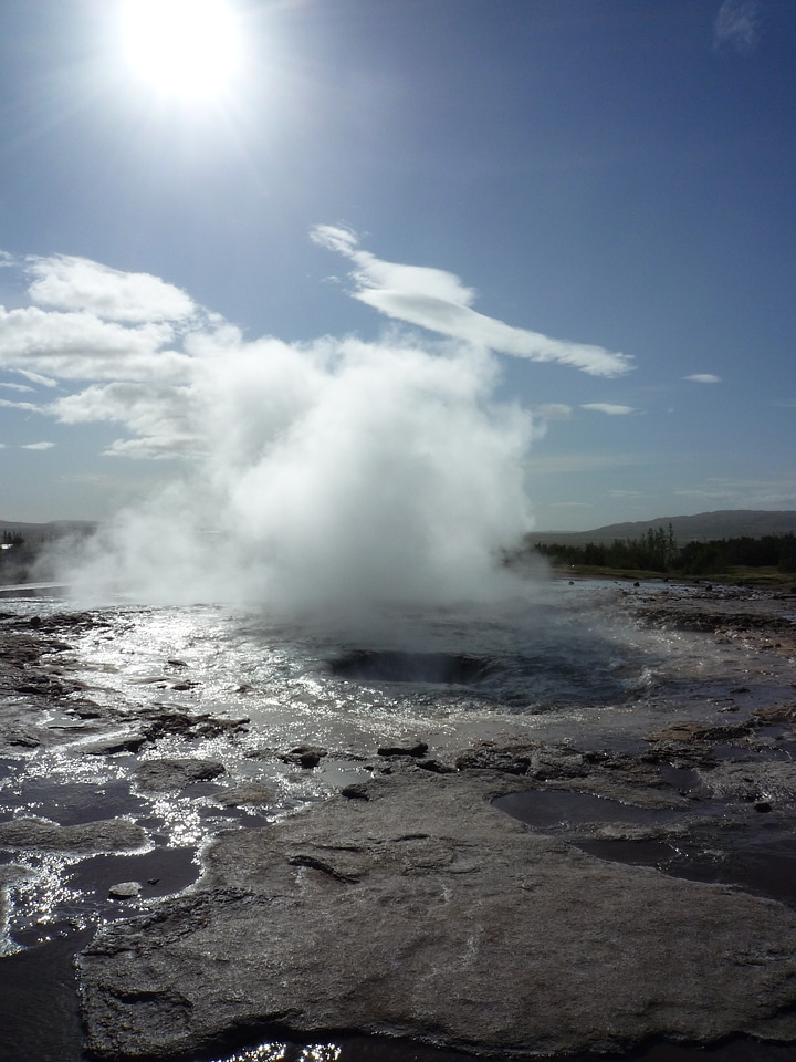 Hot water valley haukadalur blaskogabyggd