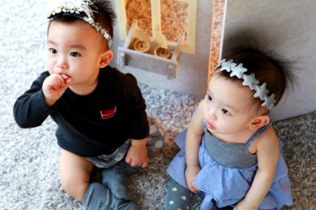 Korean Baby Twins