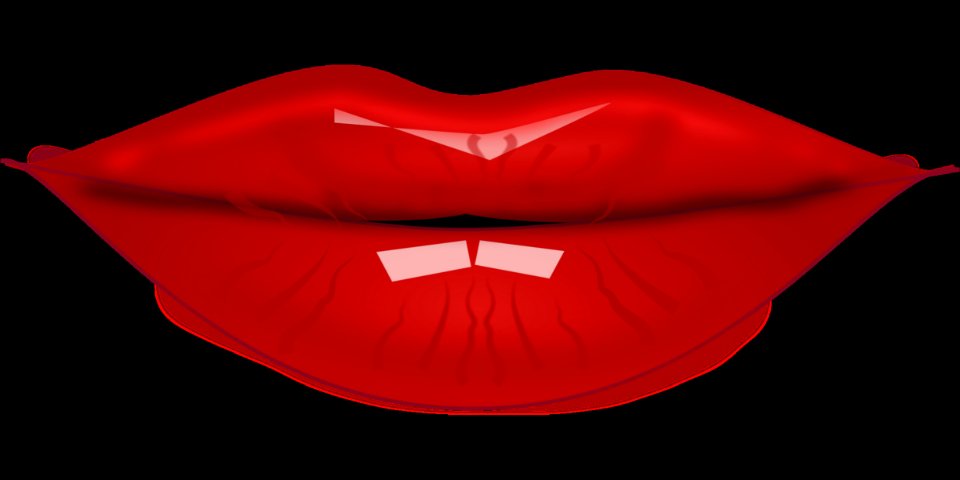 Red Mouth Lip Product Design photo