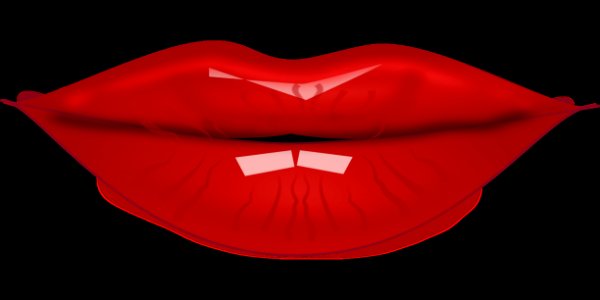 Red Mouth Lip Product Design