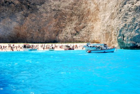Shipwreck Cove On Zakynthos