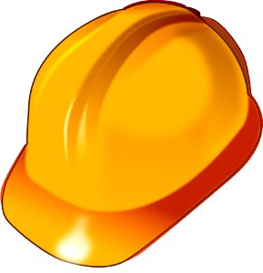 Yellow Orange Headgear Personal Protective Equipment