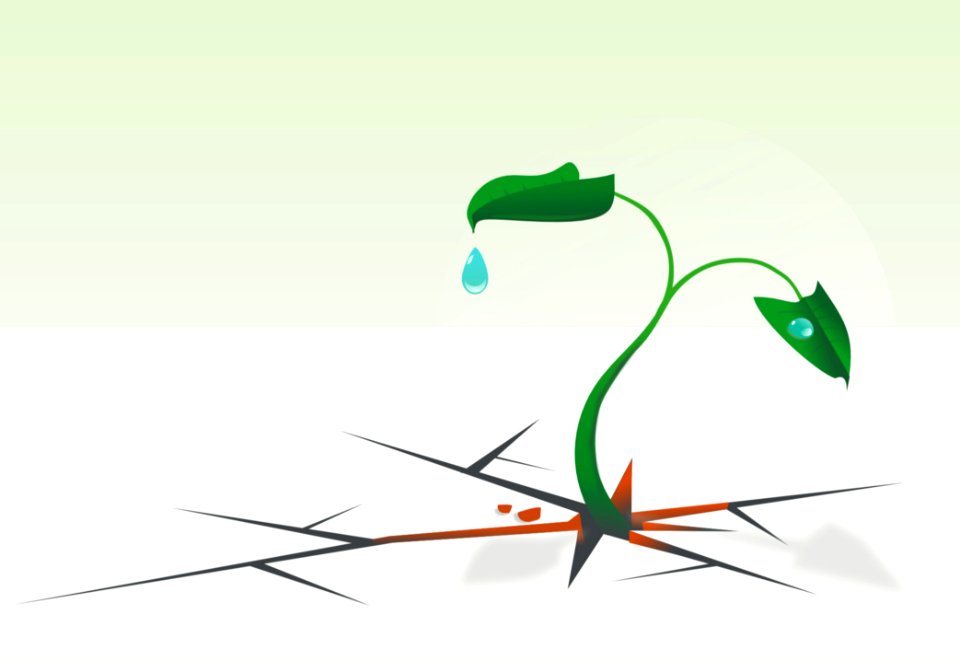 Green Leaf Plant Line