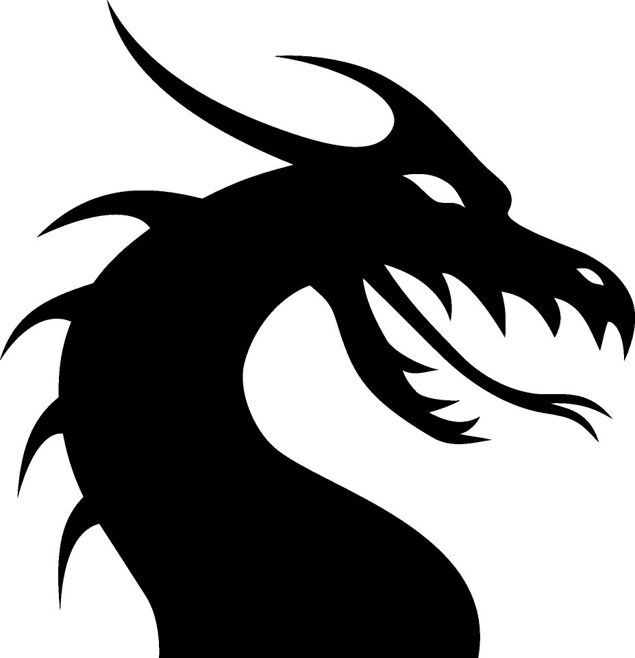 Black And White Silhouette Fictional Character Head