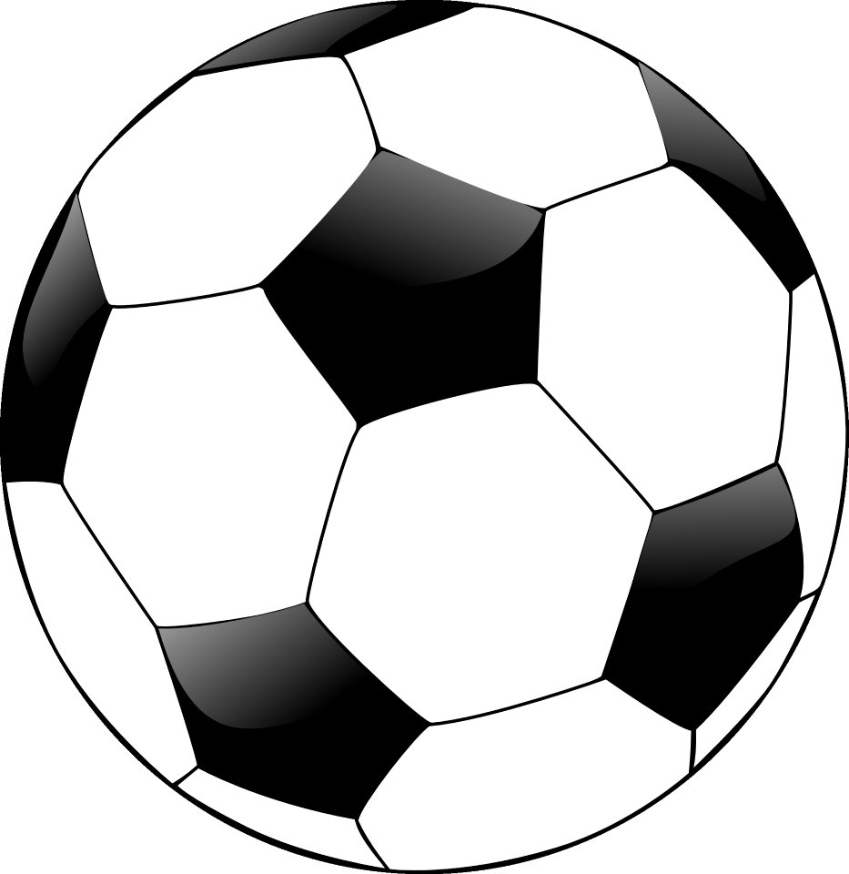 White Black And White Football Ball