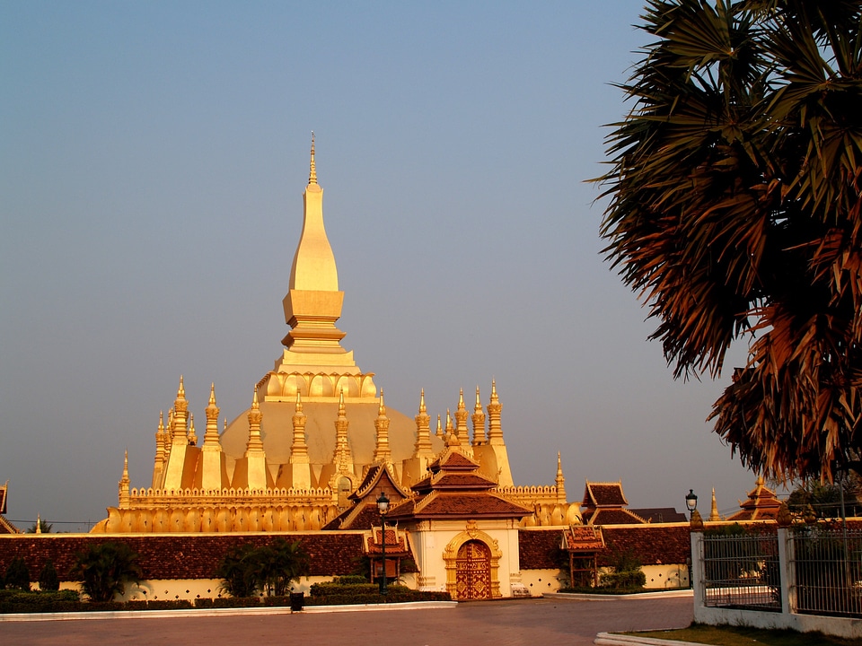 Vientiane laos monument