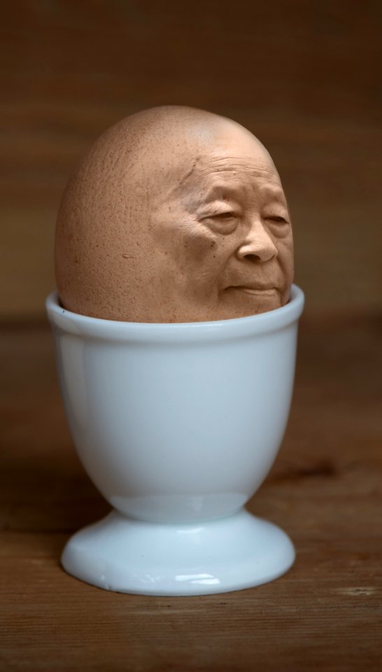 Head Ceramic Clay Artifact