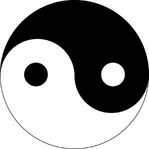 Black And White Font Circle Symbol
