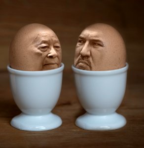 Head Egg Ingredient Ceramic