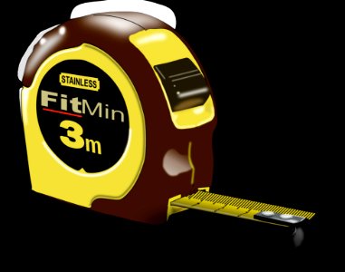 Yellow Tape Measure Hardware Product Design photo