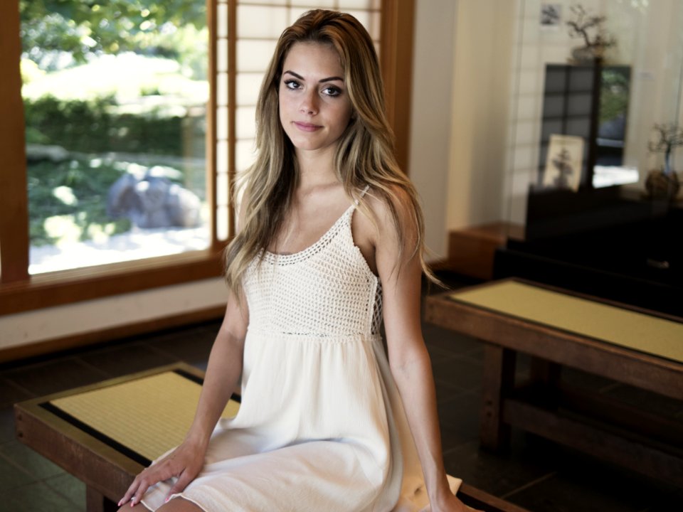 Portrait Of Woman Inside Home