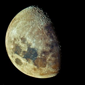 Tonights Waxing Gibbous Moon