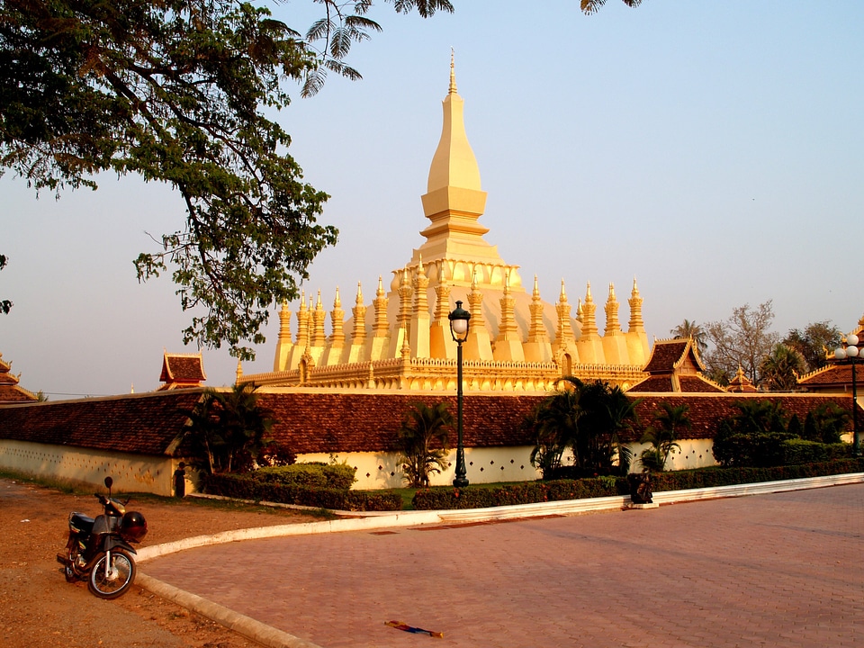 Vientiane laos monument