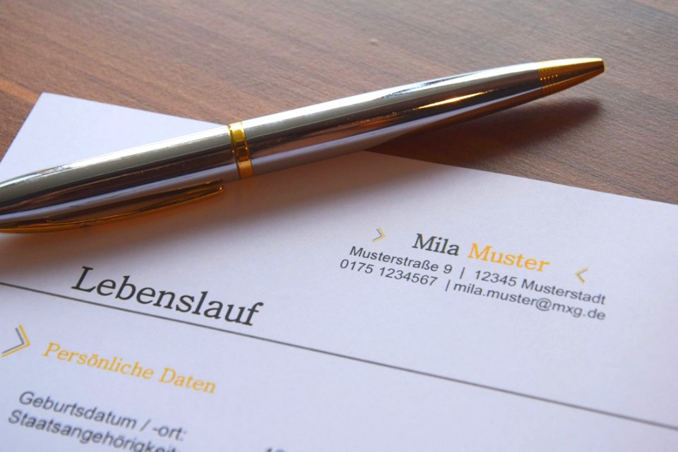 Pen On A German Business Document