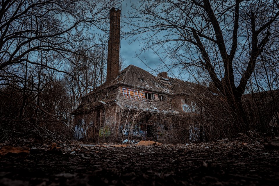 Eerie Abandoned Building