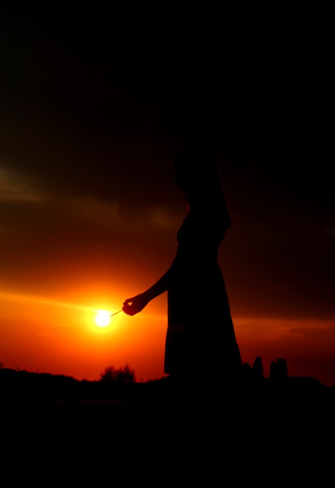 Sky Silhouette Sunrise Sunset
