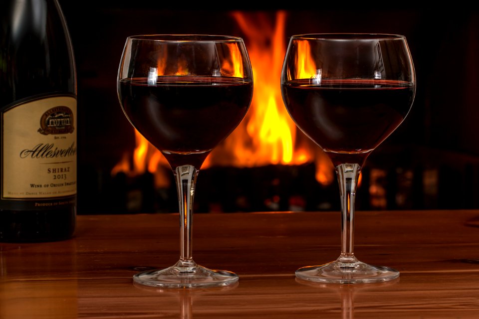 Wine Glass Stemware Drink Glass