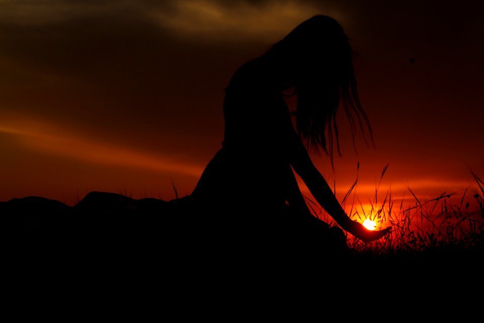 Sky Sunrise Silhouette Sunset
