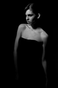 Model Photograph Black And White Beauty