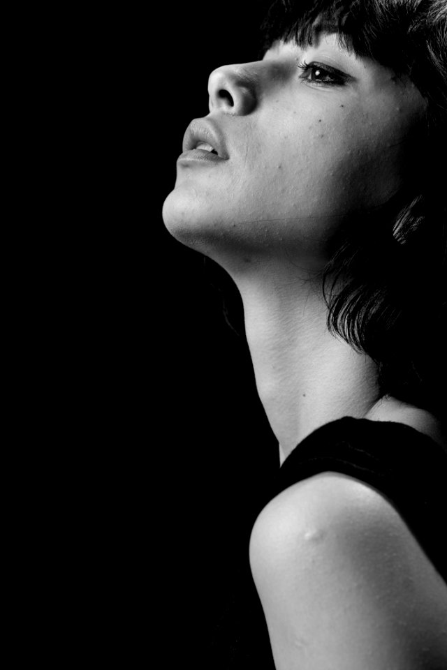 Black Face Beauty Black And White