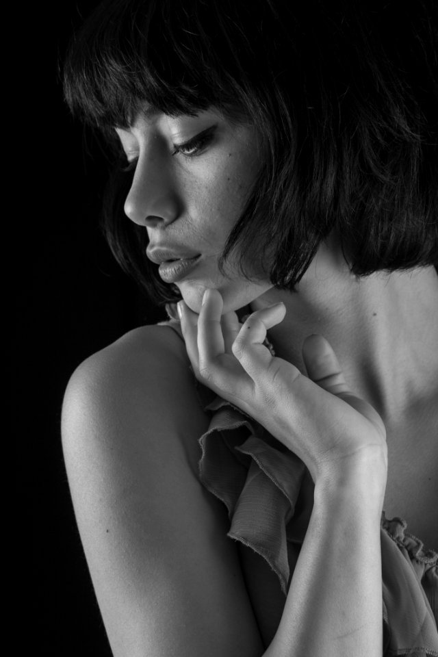 Photograph Black Black And White Beauty