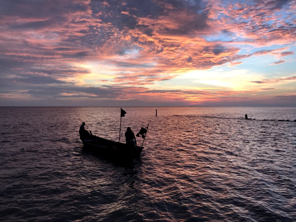 Sky Sea Horizon Sunset photo