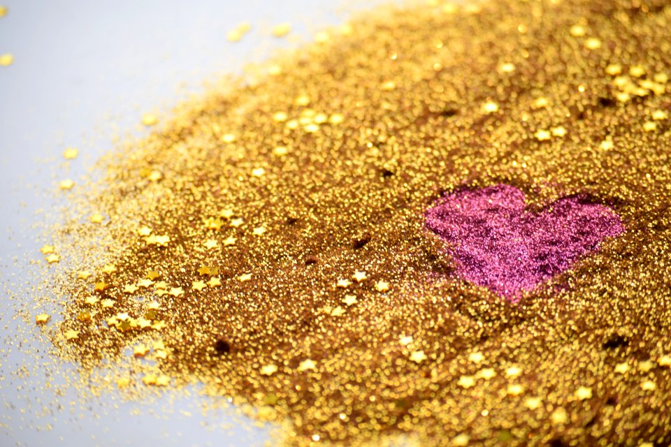 Glitter Macro Photography