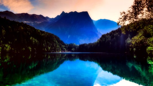 Reflection Nature Sky Mount Scenery