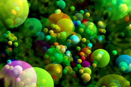 Green Computer Wallpaper Organism Fractal Art