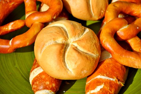 Pretzel Food Bread Baked Goods