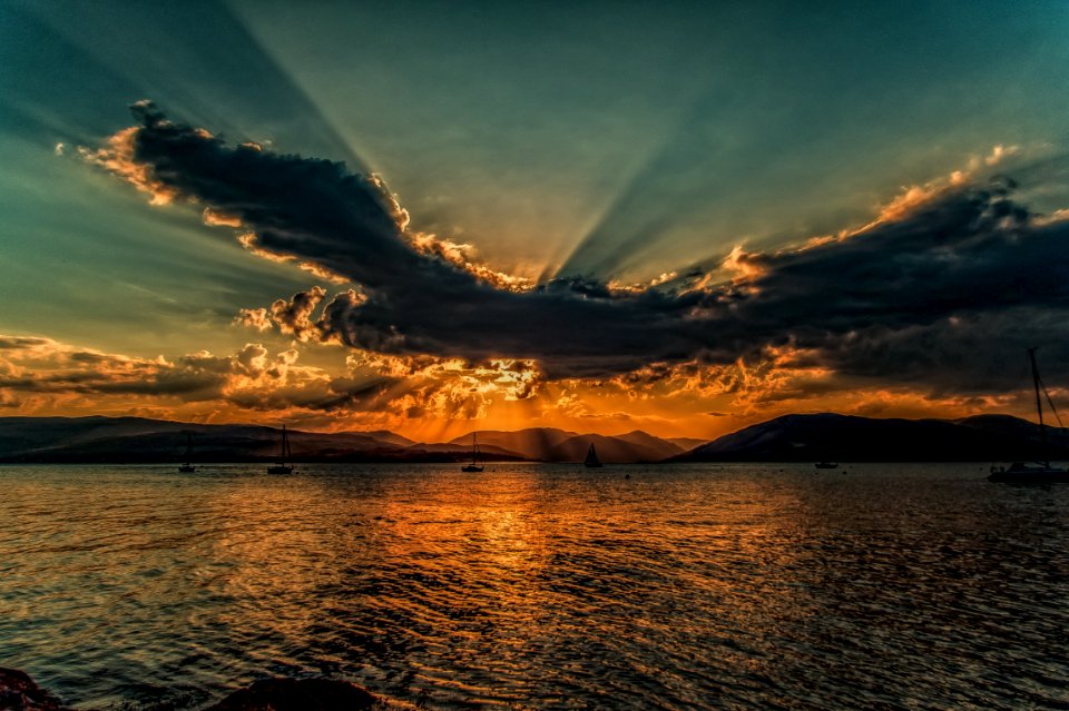 Sky Horizon Sunset Sea