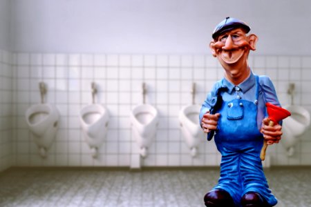 Blue Standing Toy Cool
