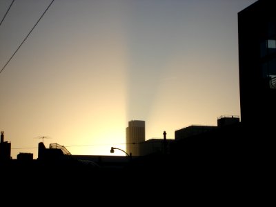 Sky Building Atmosphere Afterglow