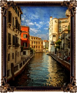 Waterway Water Canal Gondola photo