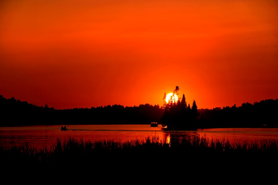 Nature Afterglow Reflection Sky photo