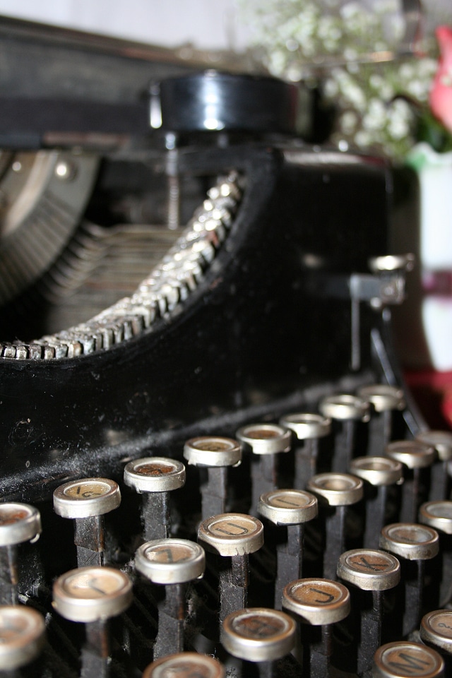 Typewriter old kappel