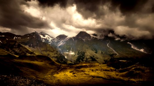 Sky Mountain Mountainous Landforms Highland photo