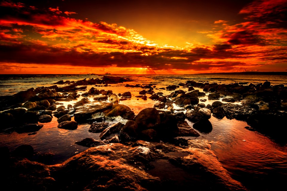 Sky Nature Reflection Shore
