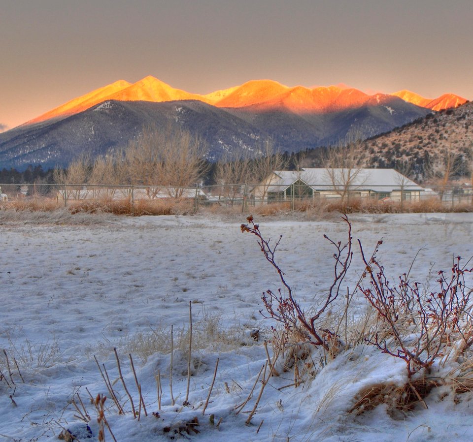 Peaks Morning Light (HDR)