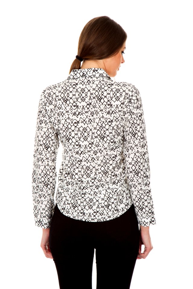 Clothing White Sleeve Blouse
