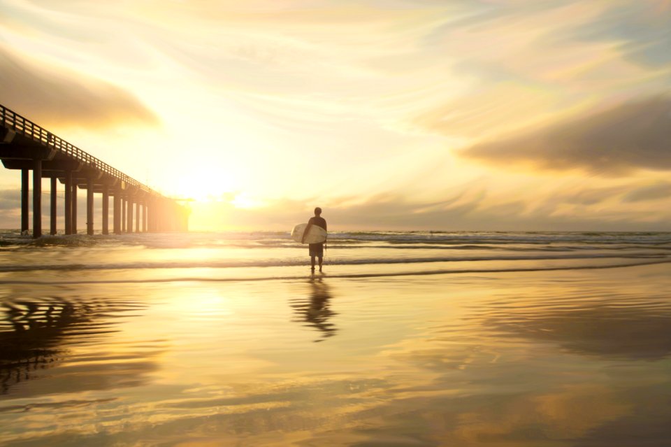 Horizon Sky Sea Sunrise