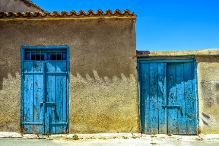Blue Wall Sky House
