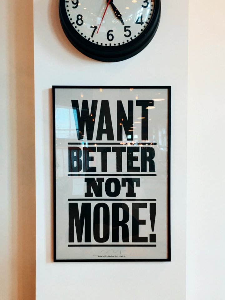 Clock Font Home Accessories