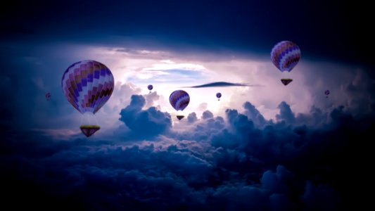 Hot Air Ballooning Sky Hot Air Balloon Atmosphere