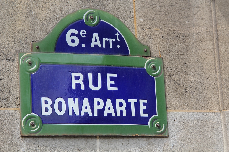 Paris rue bonaparte